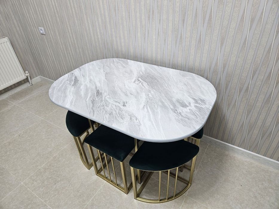 Стол стул ошхона учун таййори бор