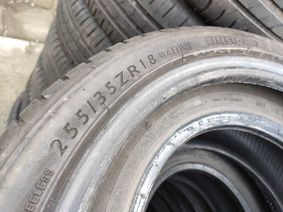 2бр Летни гуми 255 35 18 - Dunlop