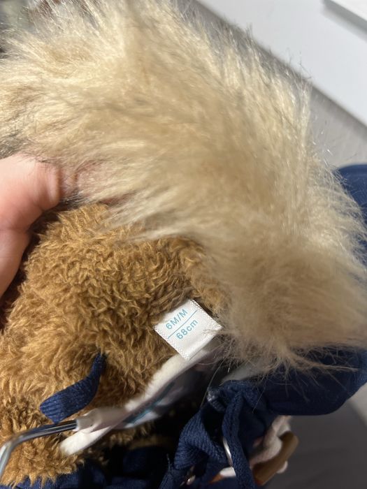 Зимно яке Okaidi - 6 месеца, 68 см