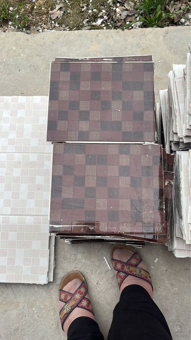 Кафель в хорошем состоянии