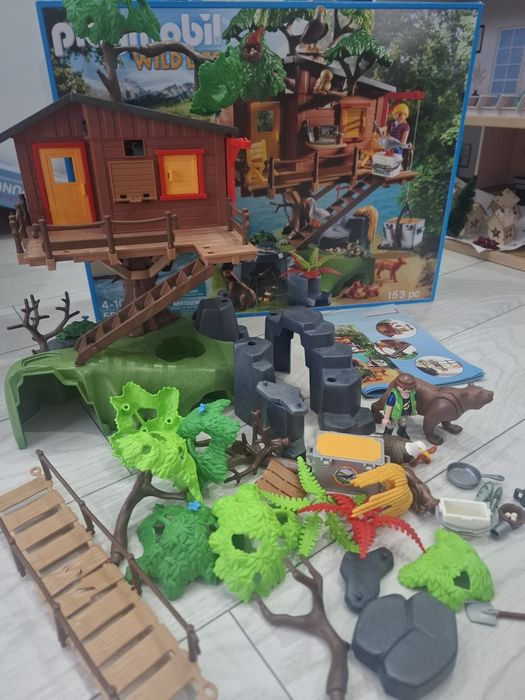 Casa din coapac playmobi - wild life