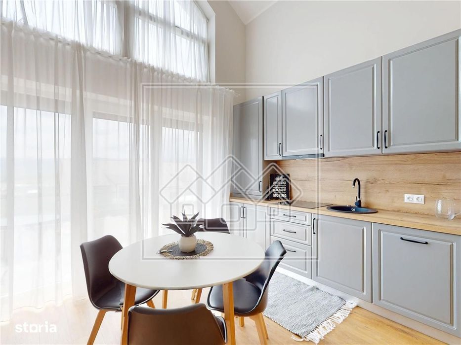 Penthouse 3 camere, aer conditionat, terasa 10.24 mp - 2 bai
