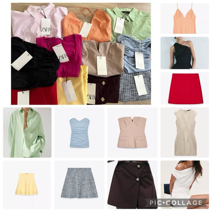 Сет комплект нов Zara Зара XS S M