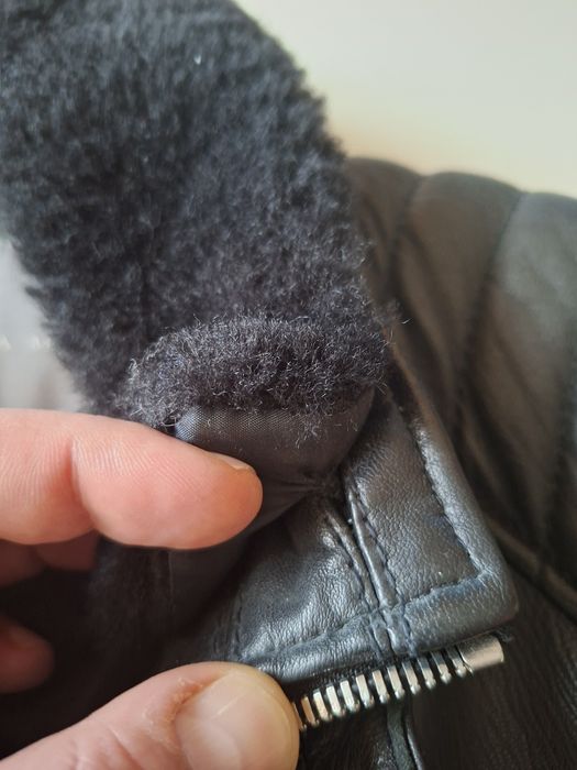 Мъжко кожено яке ZARA размер М