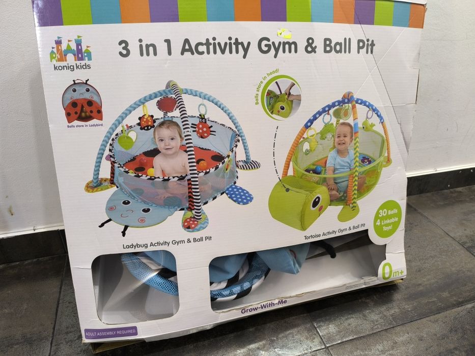 Активна гимнастика, музикална играчка за кошара и др.