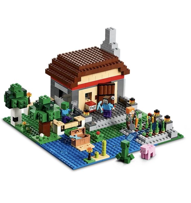 LEGO Minecraft - Cutie de crafting 3.0, 21161, 564 piese