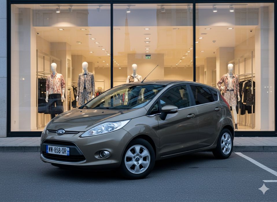 Ford Fiesta Titanium 1.6tdci-euro 5