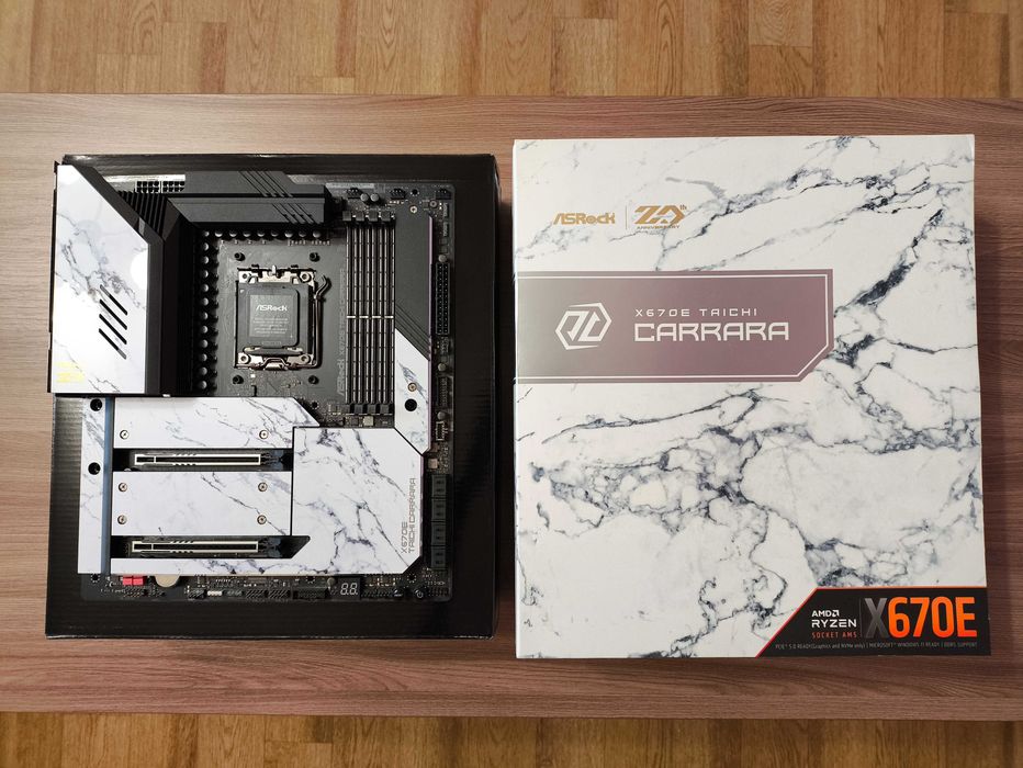 Asrock X670E Taichi Carrara материнская плата.