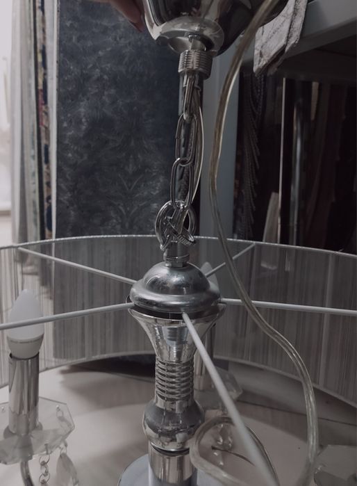 хрустальная Чешская люстра