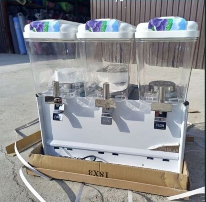 Сокоохладитель Сок охладитель фонтан 18л х 3 Шарбат совитгич фонтан