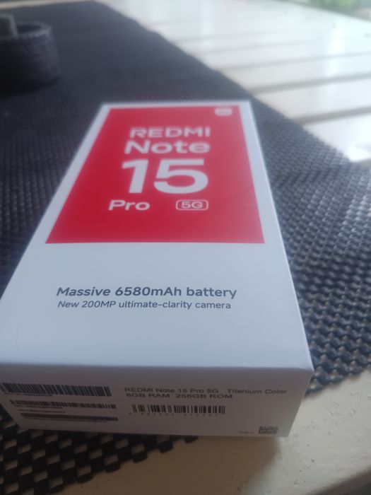 Xiaomi redmi note 15 pro 256gb 8 gb ram