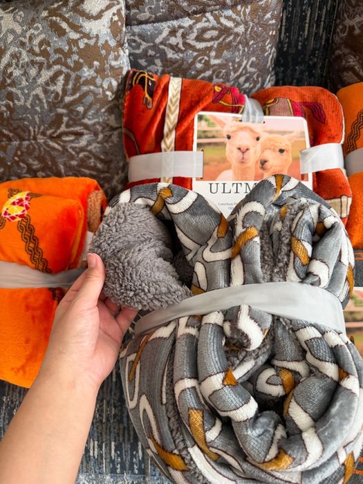 Плед двухсторонний плотный