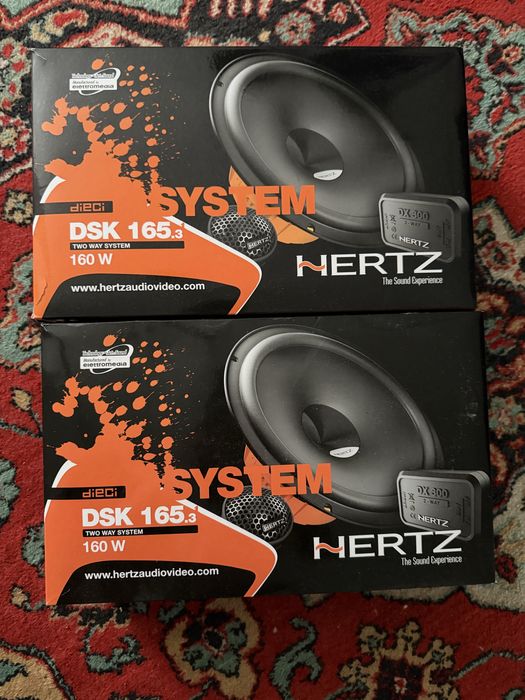 Продам динамики Hertz DSK