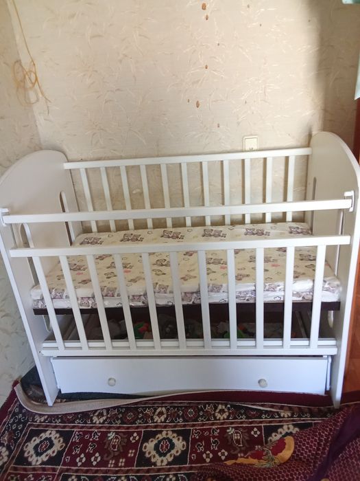 Манеж+матрас, қозғалмалы