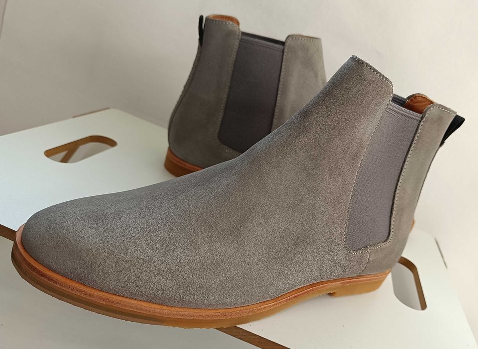 Ghete chelsea 40 plain toe premium Strellson NOI piele naturala moale