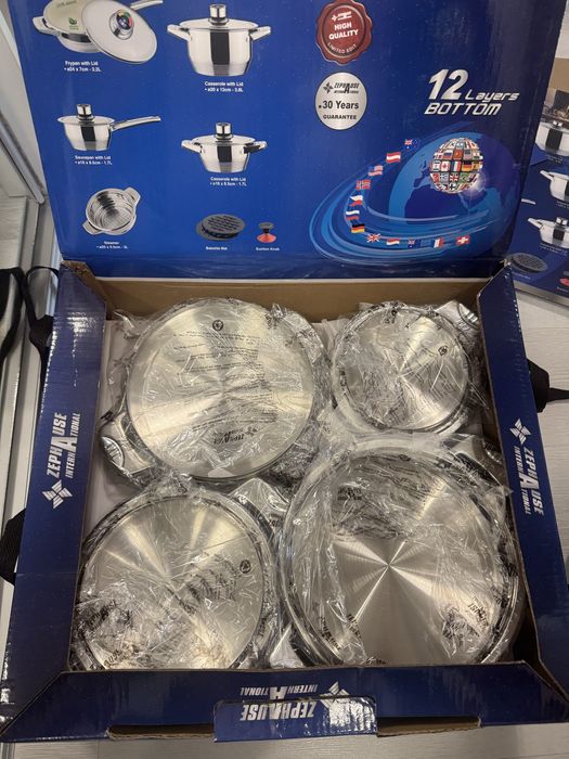 Set oale inox Zephause international Zep - 283 Hereclean • OLX.ro