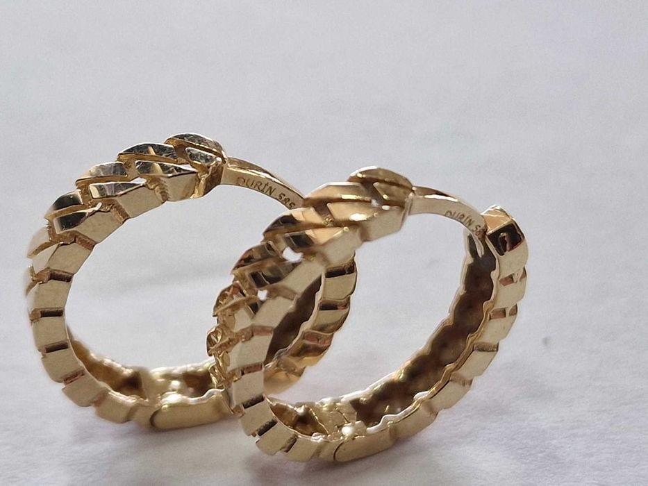 Дамски златни обеци 14К 585 / 2.58 гр.