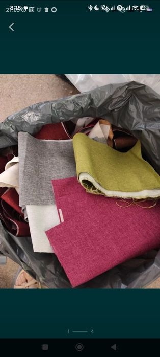 3 kg material de tapițerie resturi de la croit