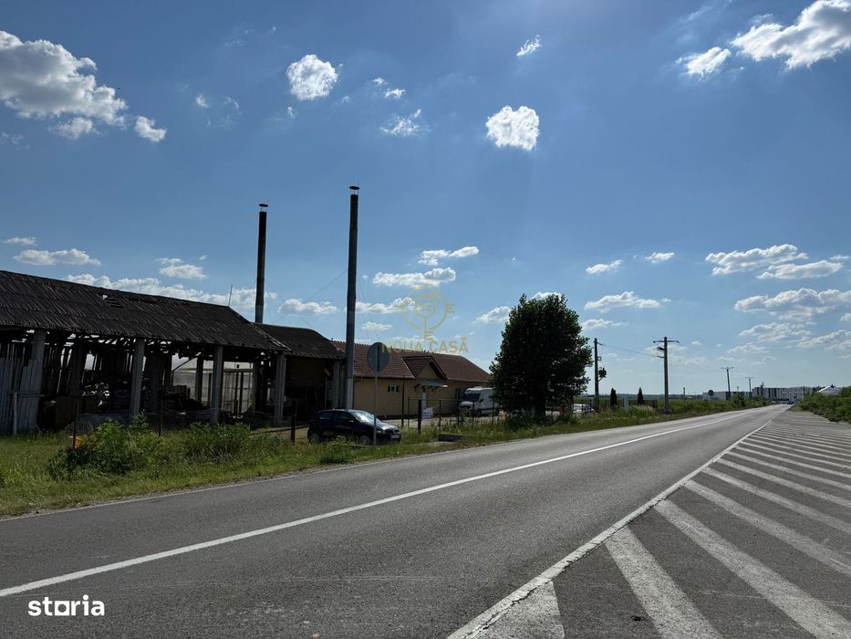 De Vanzare Teren Intravilan la DN19F /Front Stradal 46M/Gaz/Curent