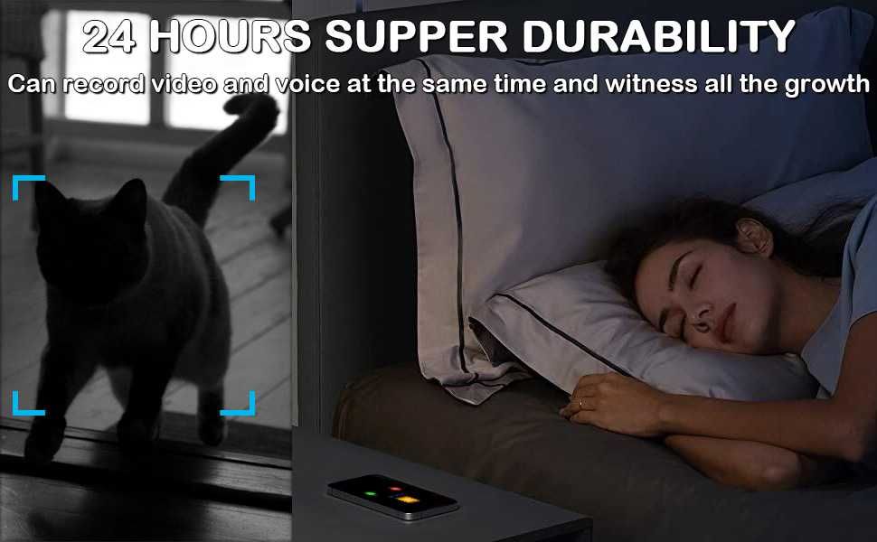 Шпионска камера Wifi OTADUG скрита в безжично зарядно