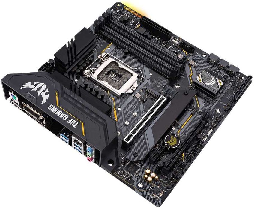 Дъно Дънна платка ASUS GAMING B460M-PLUS 1200 Aura Sync RGB DDR4 до 64GB