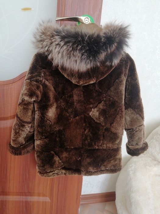 Детская шуба мутон