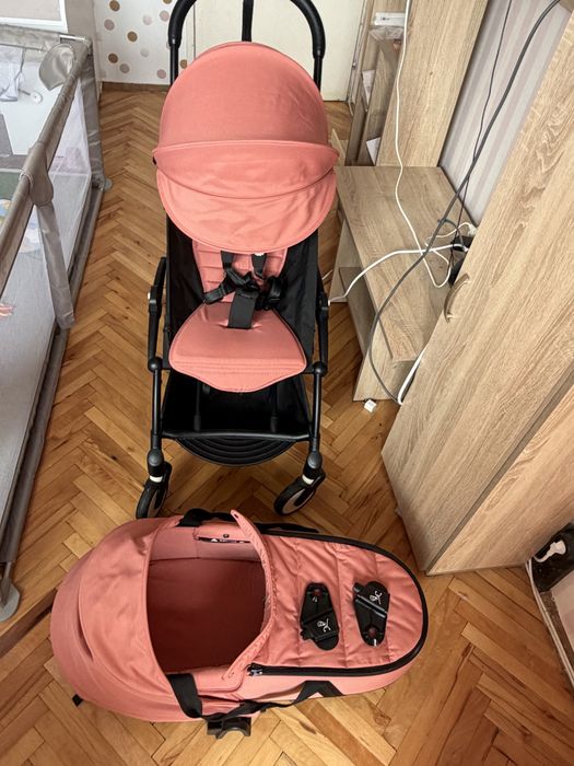 Stokke Yoyo 3 ползвана само 2 месеца като нова, кош (0-6), седалка 6+м