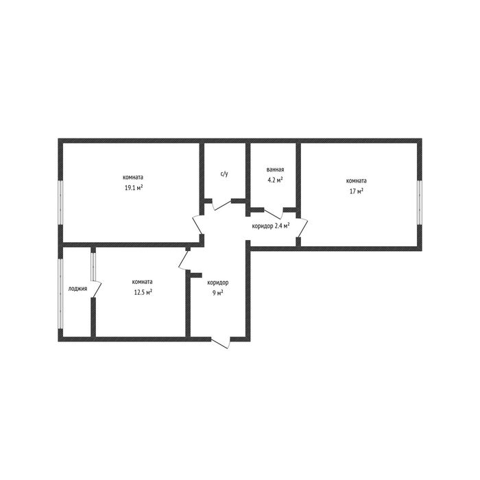 Продажа 2-комнатной квартиры