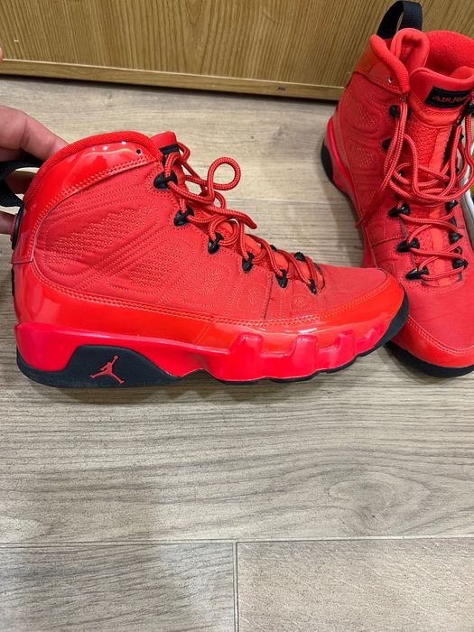 Air Jordan 9 Retro Gym red