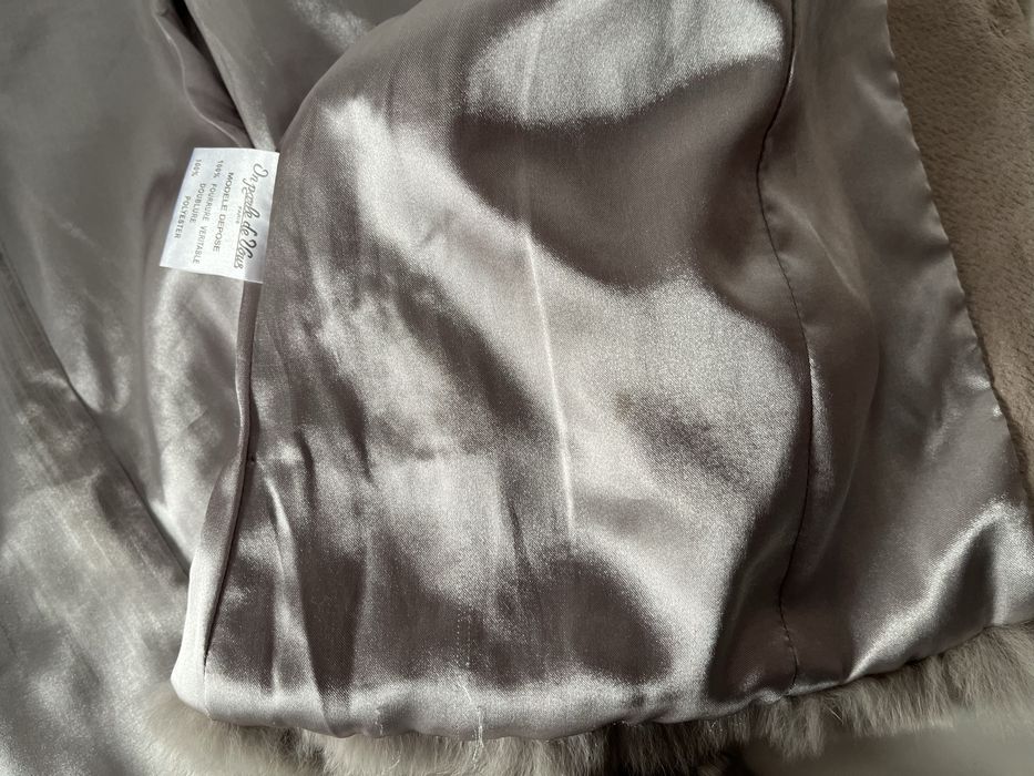 Vestă din blană naturală vintage – Parlez-vous Paris | M (T2)