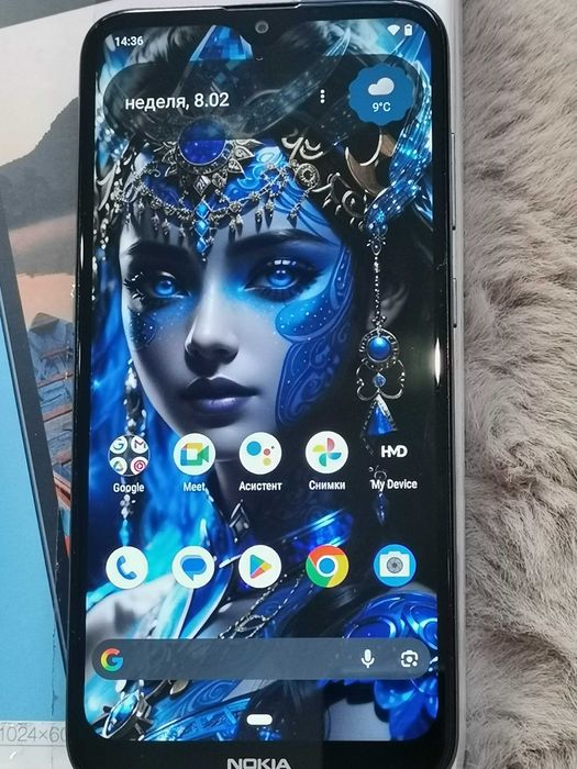 Смартфон с две sim карти Nokia 2.3, и смартфон Huawei p8lite