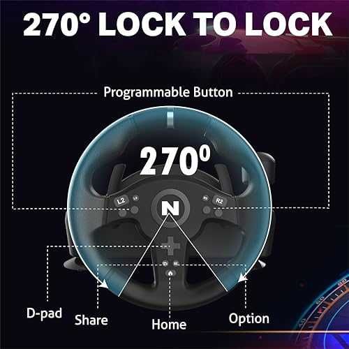 NITHO Drive Pro V200 Волан с педали 270° PS/Xbox