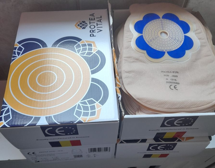 Vand pungi colostome.