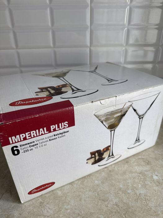 Бокалы для мартини 6 шт pasabahce