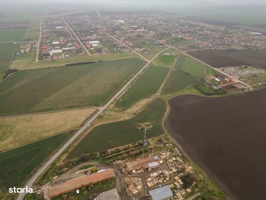 Teren construibil de investiţii în Caporal Alexa