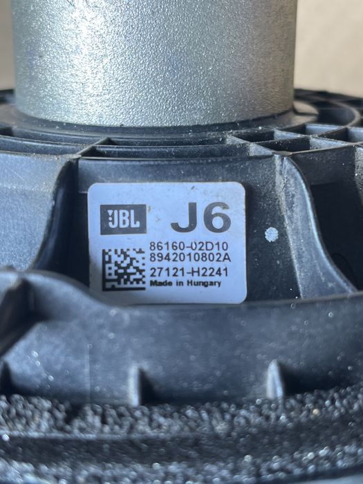 Sistem muzica JBL Toyota C-HR / Corolla