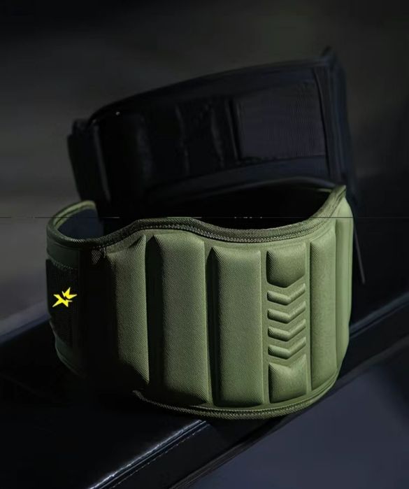 Тяжелоатлетический спортивный пояс ремень для зала спортзала