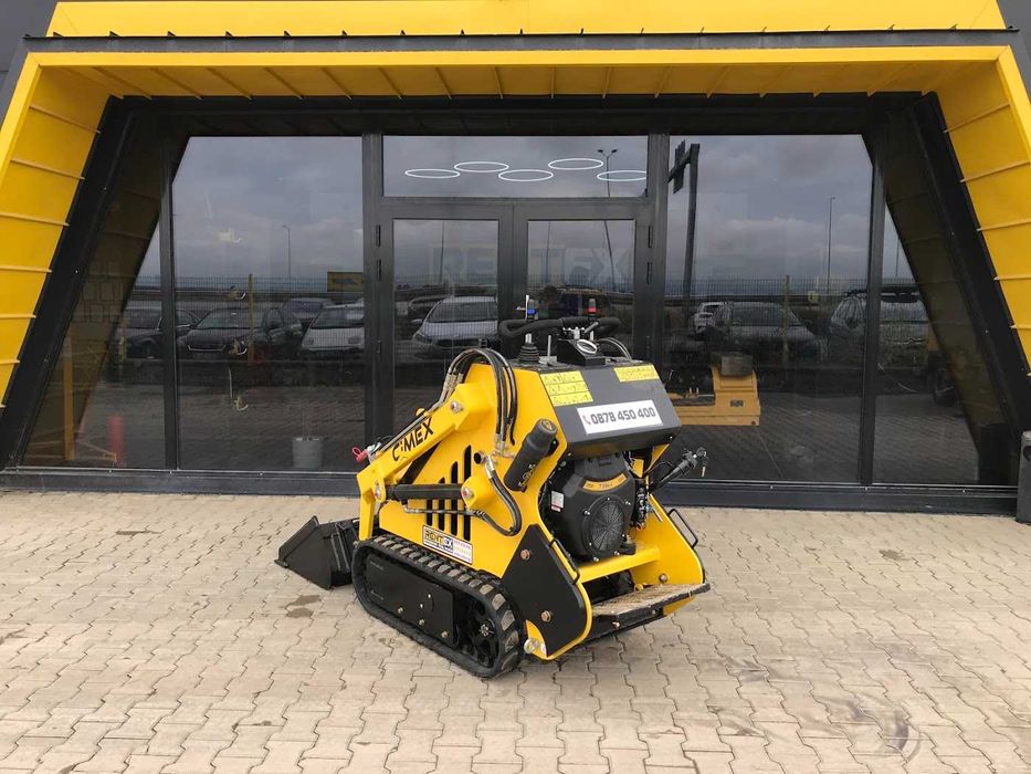 Верижен мини челен товарач 900кг. Cimex ПОД НАЕМ от Рентекс