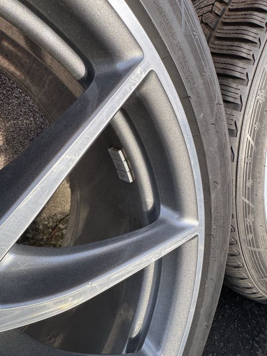 Jante AMG 19 Mercedes E63 W213 anvelope iarna Hankook 265/40 19