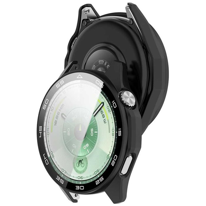 Пластмасов протектор Techsuit Defense360 Pro Bezel + Screen Protector за Huawei Watch GT 6 46mm
