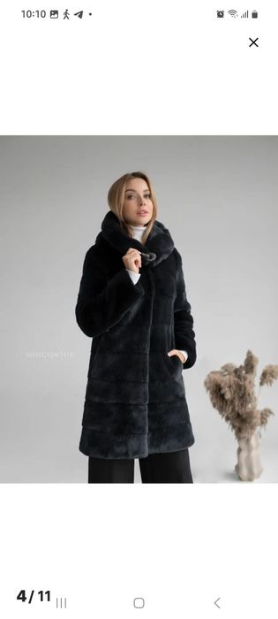 Продаётся эко шуба новая