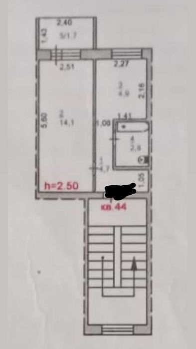 продам 1 комнатную петренко 11