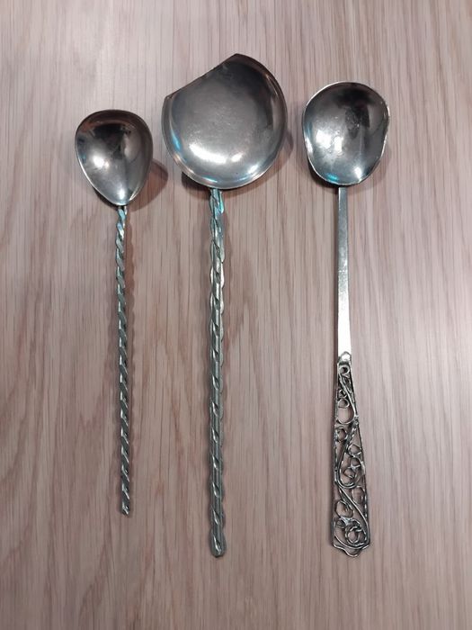 Винтидж дълбоко посребрени прибори (комплект)