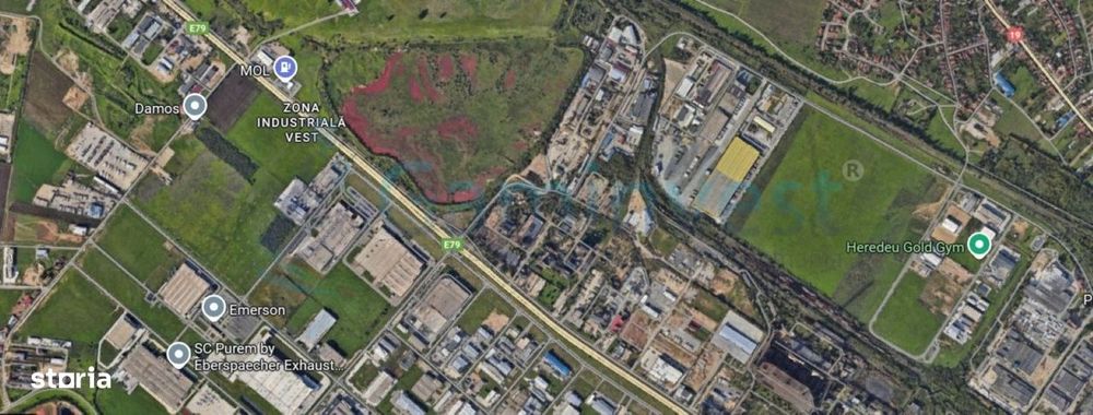 Teren vizibilitate maxima,zona industriala Bors,Oradea,Gaminvest,A2395
