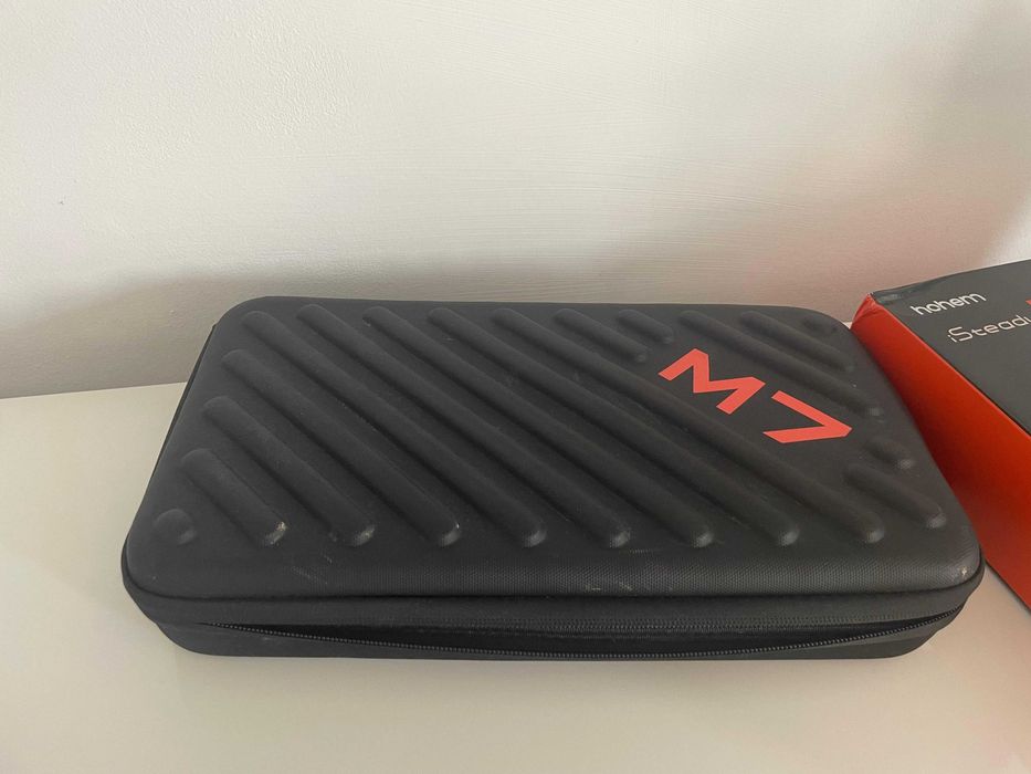 Kit Stabilizator de imagine Hohem iSteady M7, Rotire 360°, Autonomie 12 ore, 3200mAh, Negru