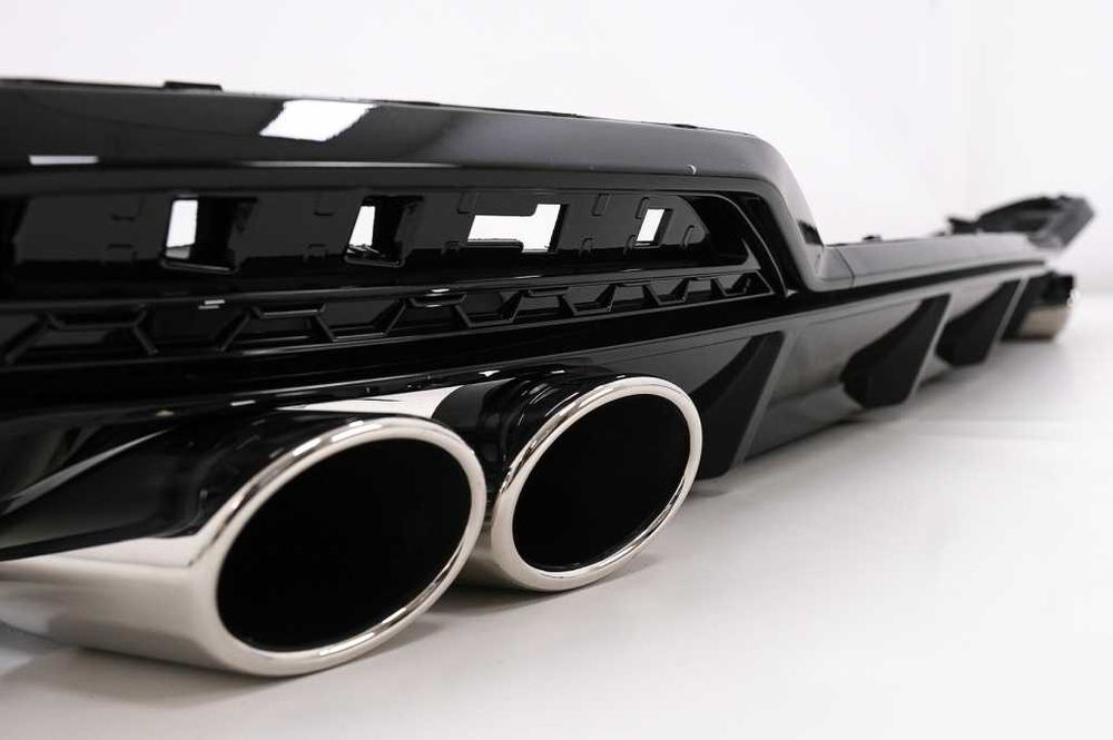 Difuzor Bara Spate Audi A5 F5 Facelift S-Line (2020-up) Negru Lucios