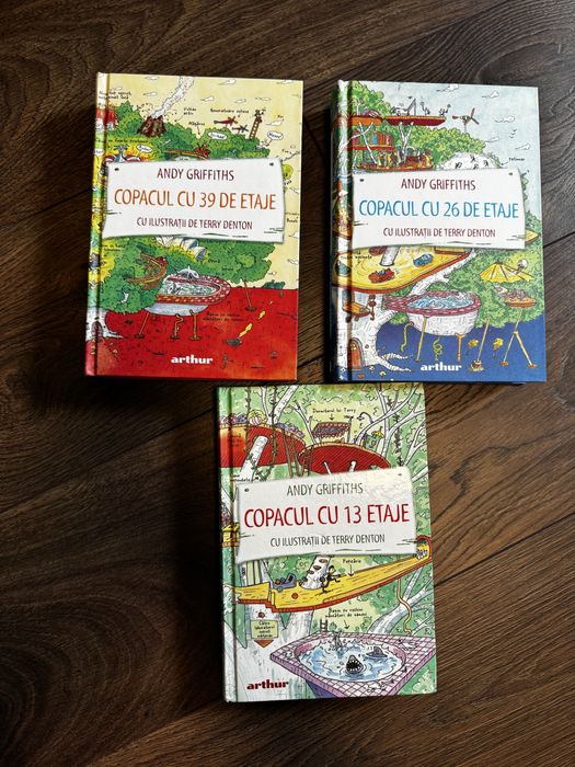Pachet carti Copacul cu 13,26,39 etaje
