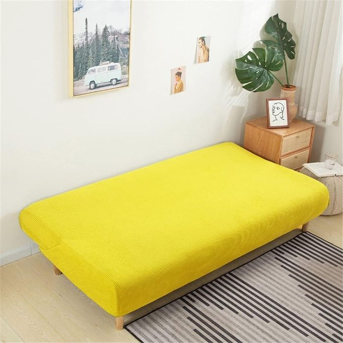 Покривало, калъф за диван, канапе, Жълт цвят
