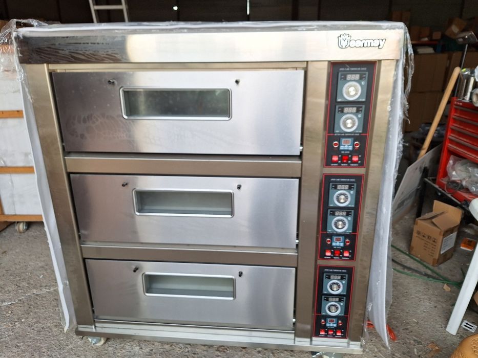 Фурна професионална за Пици, Закуски и Готвене 1ниво ,2нива,3нива