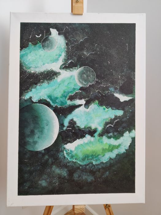 Tablouri pictate manual